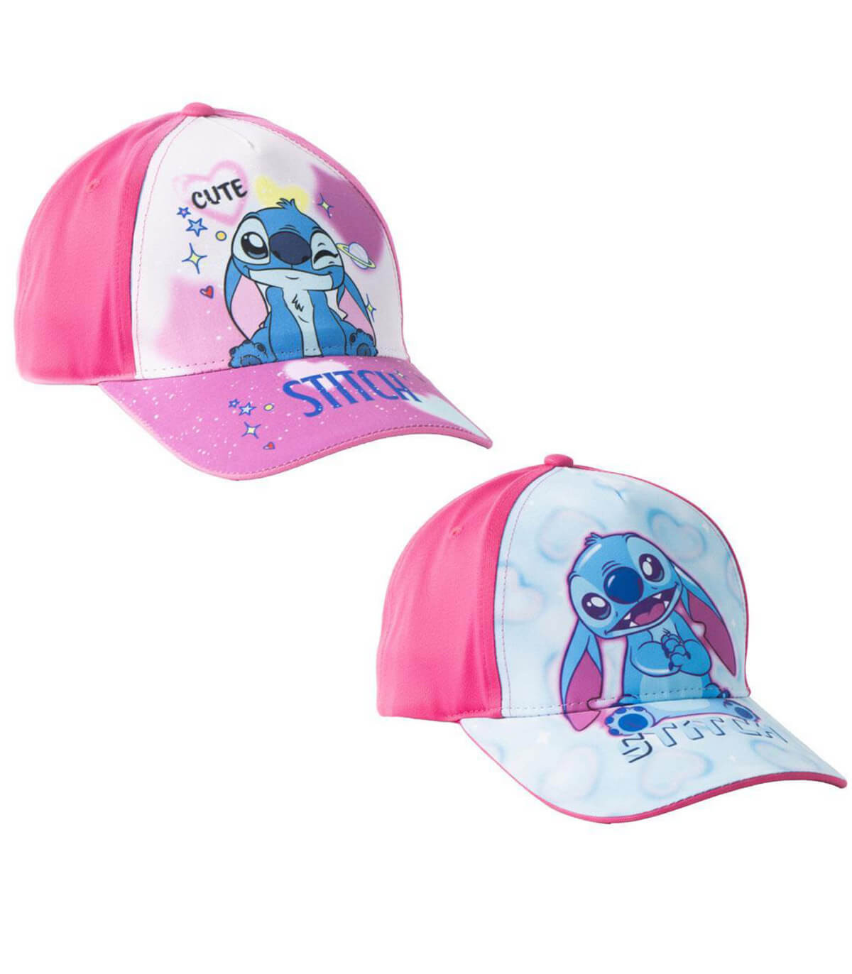 ДЕТСКА ШАПКА С КОЗИРКА 53 СМ STITCH РОЗОВ Cerda