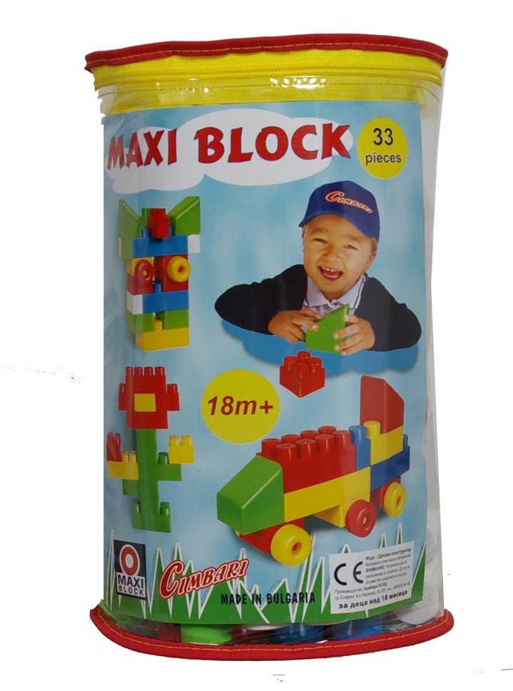 ДЕТСКИ КОНСТРУКТОР 33 ЧАСТИ CIMBARI