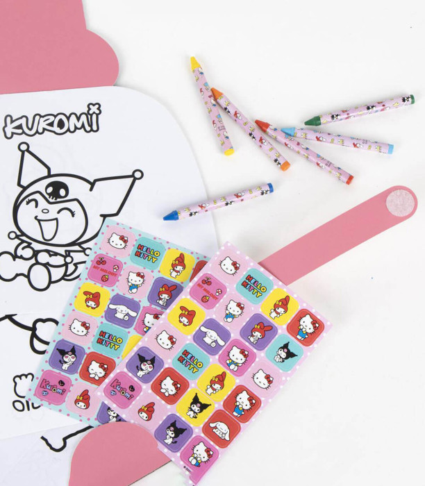 КОМПЛЕКТ ЗА ОЦВЕТЯВАНЕ С ПАСТЕЛИ HELLO KITTY Cerda