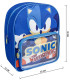 ДЕТСКА РАНИЦА С ПРЕДЕН ДЖОБ SONIC 32Х28 СМ Cerda
