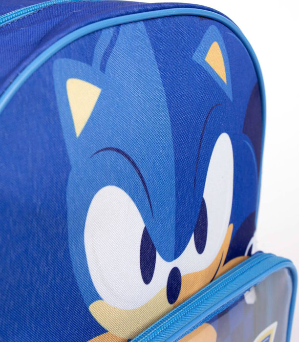 ДЕТСКА РАНИЦА С ПРЕДЕН ДЖОБ SONIC 32Х28 СМ Cerda