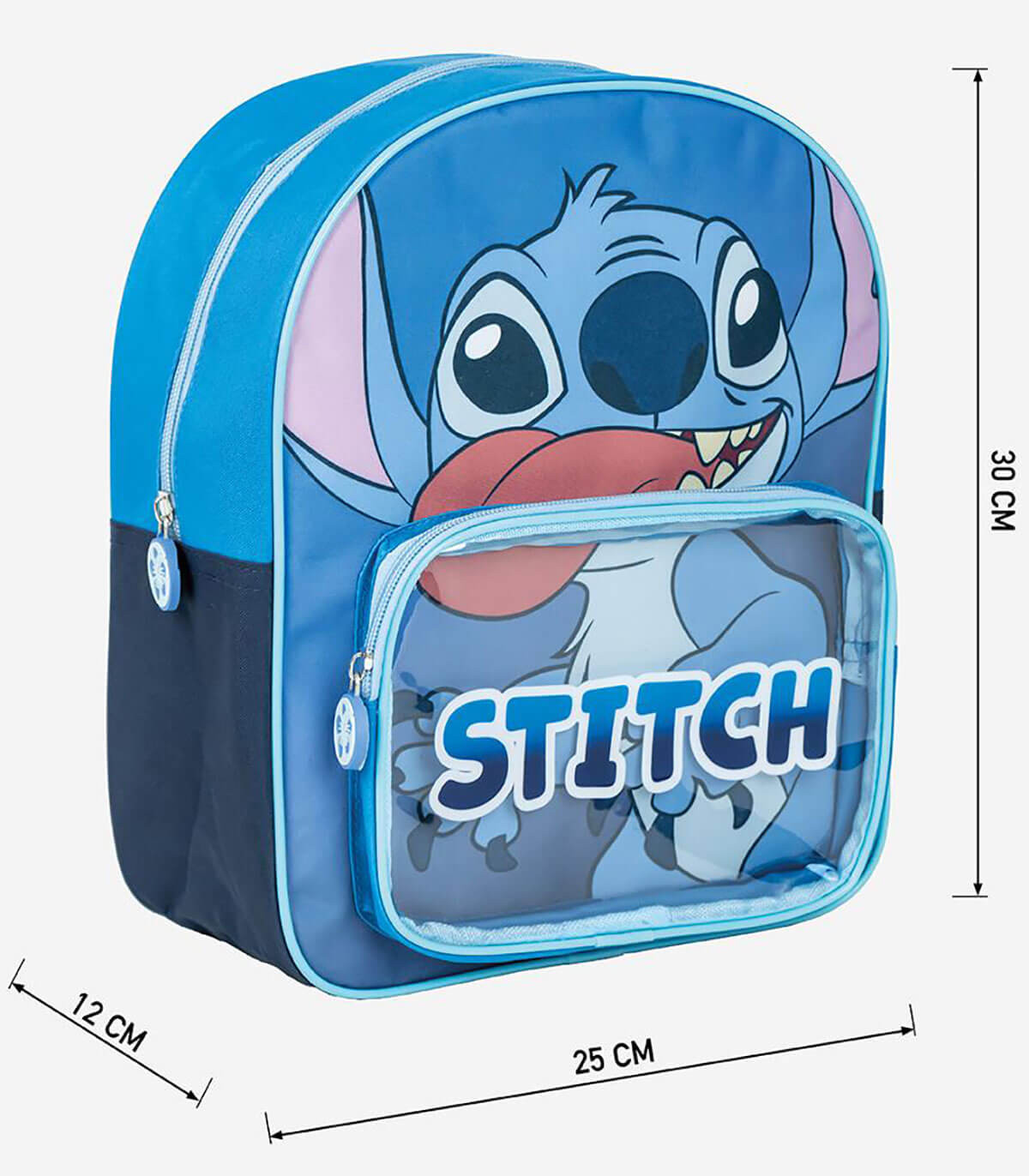 ДЕТСКА РАНИЦА С ПРЕДЕН ДЖОБ STITCH 30Х25 СМ Cerda