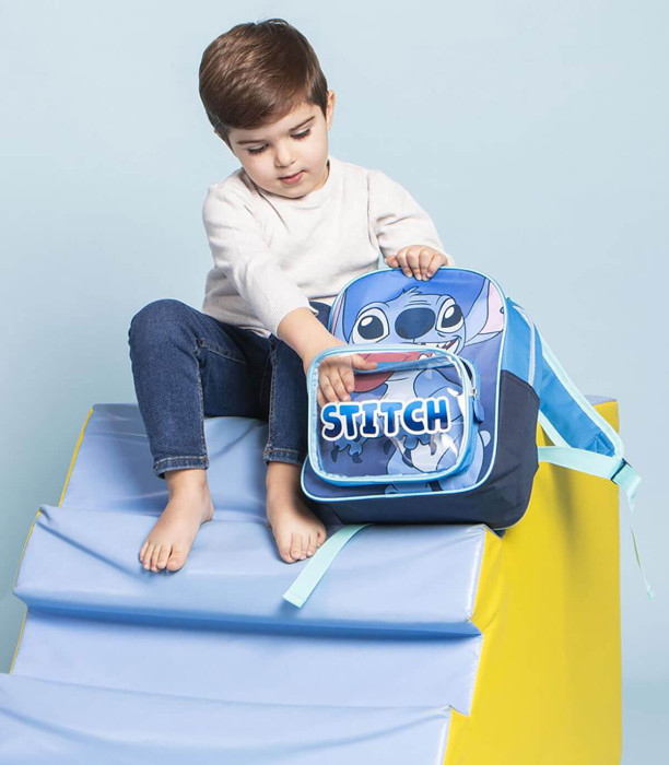 ДЕТСКА РАНИЦА С ПРЕДЕН ДЖОБ STITCH 30Х25 СМ Cerda