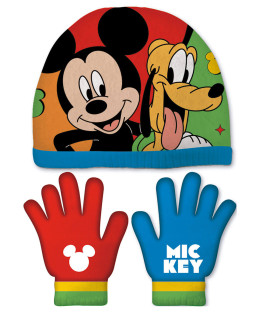 ДЕТСКА ШАПКА С РЪКАВИЦИ MICKEY 48/51 Arditex