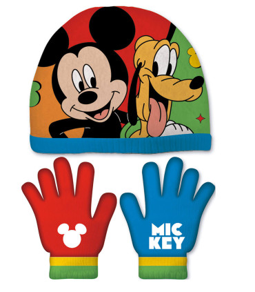 ДЕТСКА ШАПКА С РЪКАВИЦИ MICKEY 48/51 Arditex