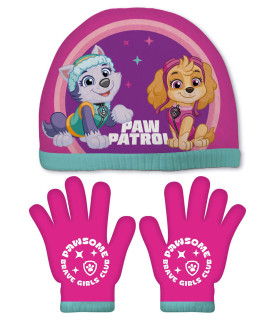 ДЕТСКА ШАПКА С РЪКАВИЦИ PAW PATROL МОМИЧЕ 48/51 Arditex