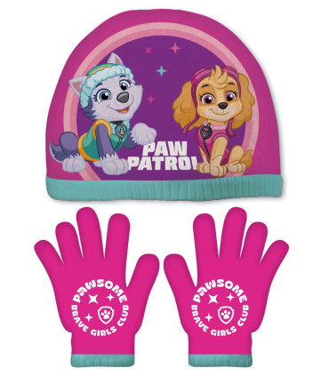 ДЕТСКА ШАПКА С РЪКАВИЦИ PAW PATROL МОМИЧЕ 48/51 Arditex