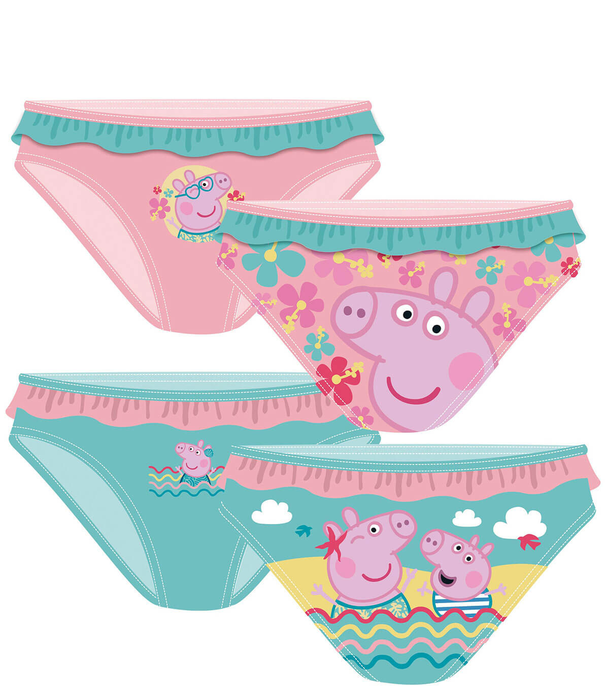 ДЕТСКИ БАНСКИ СЛИП PEPPA PIG 2-4-6 ГОД. Arditex