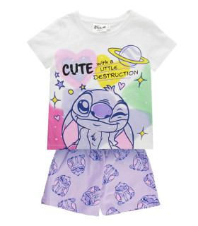 ДЕТСКА ЛЯТНА ПИЖАМА STITCH ANGEL 6-12 ГОД. Cerda