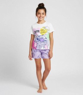 ДЕТСКА ЛЯТНА ПИЖАМА STITCH ANGEL 6-12 ГОД. Cerda