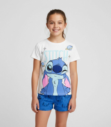 ДЕТСКА ЛЯТНА ПИЖАМА STITCH 6-12 ГОД. Cerda