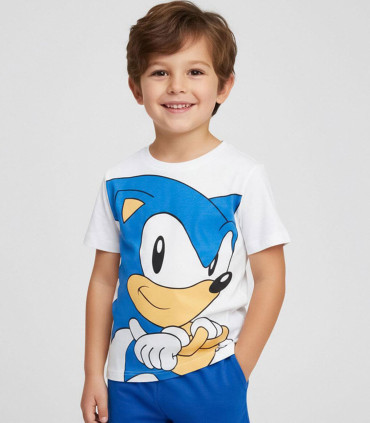 ДЕТСКА ЛЯТНА ПИЖАМА SONIC 4-10 ГОД. Cerda