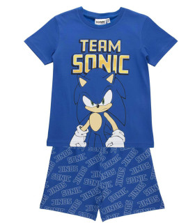ДЕТСКА ЛЯТНА ПИЖАМА TEAM SONIC 4-10 ГОД. Cerda