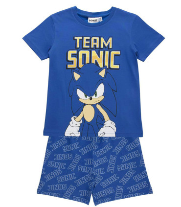ДЕТСКА ЛЯТНА ПИЖАМА TEAM SONIC 4-10 ГОД. Cerda