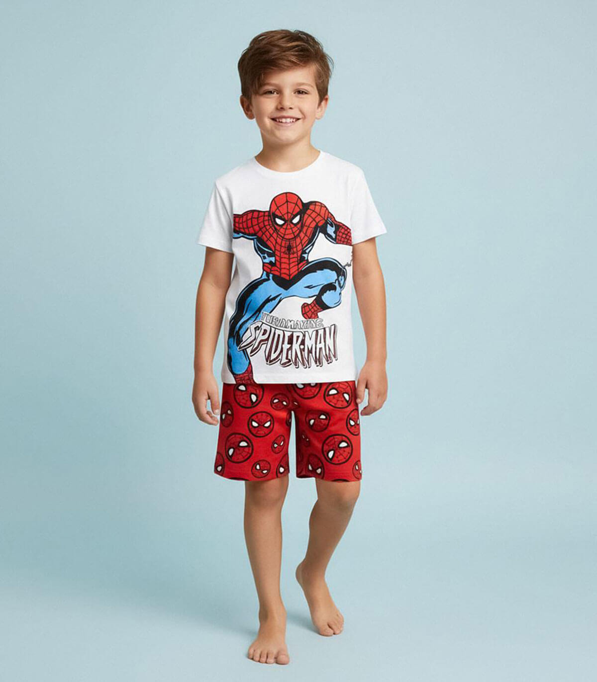 ДЕТСКА ЛЯТНА ПИЖАМА SPIDERMAN 3-8 ГОД. Cerda