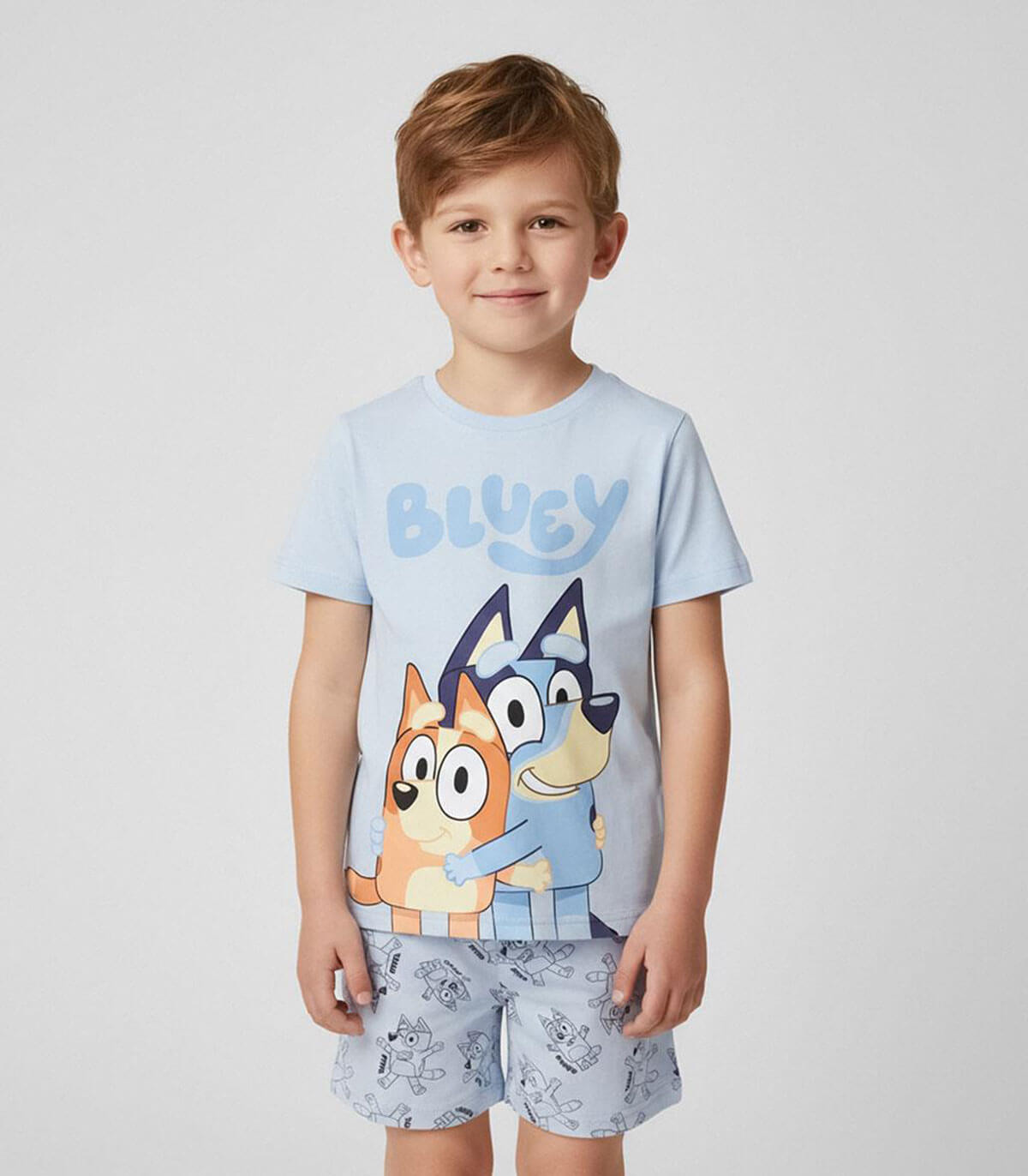 ДЕТСКА ЛЯТНА ПИЖАМА BLUEY СИН 3-6 ГОД. Cerda