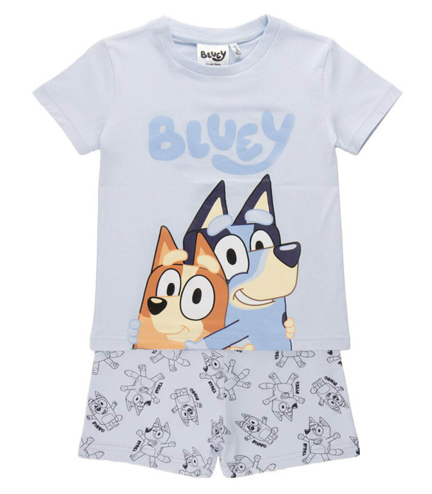 ДЕТСКА ЛЯТНА ПИЖАМА BLUEY СИН 3-6 ГОД. Cerda