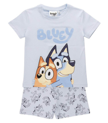 ДЕТСКА ЛЯТНА ПИЖАМА BLUEY СИН 3-6 ГОД. Cerda