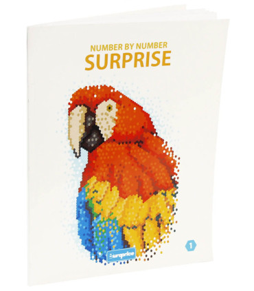 РИСУВАЙ С ЧИСЛА  SURPRISE 48 СТР. 4 ВИДА 
