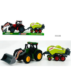 ДЕТСКИ ТРАКТОР С БАЛИРОВАЧКА 47 СМ Armtoys