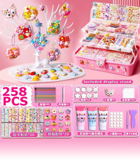 КОМПЛЕКТ НАПРАВИ СИ САМ 258 ЧАСТИ В КУФАР Armtoys
