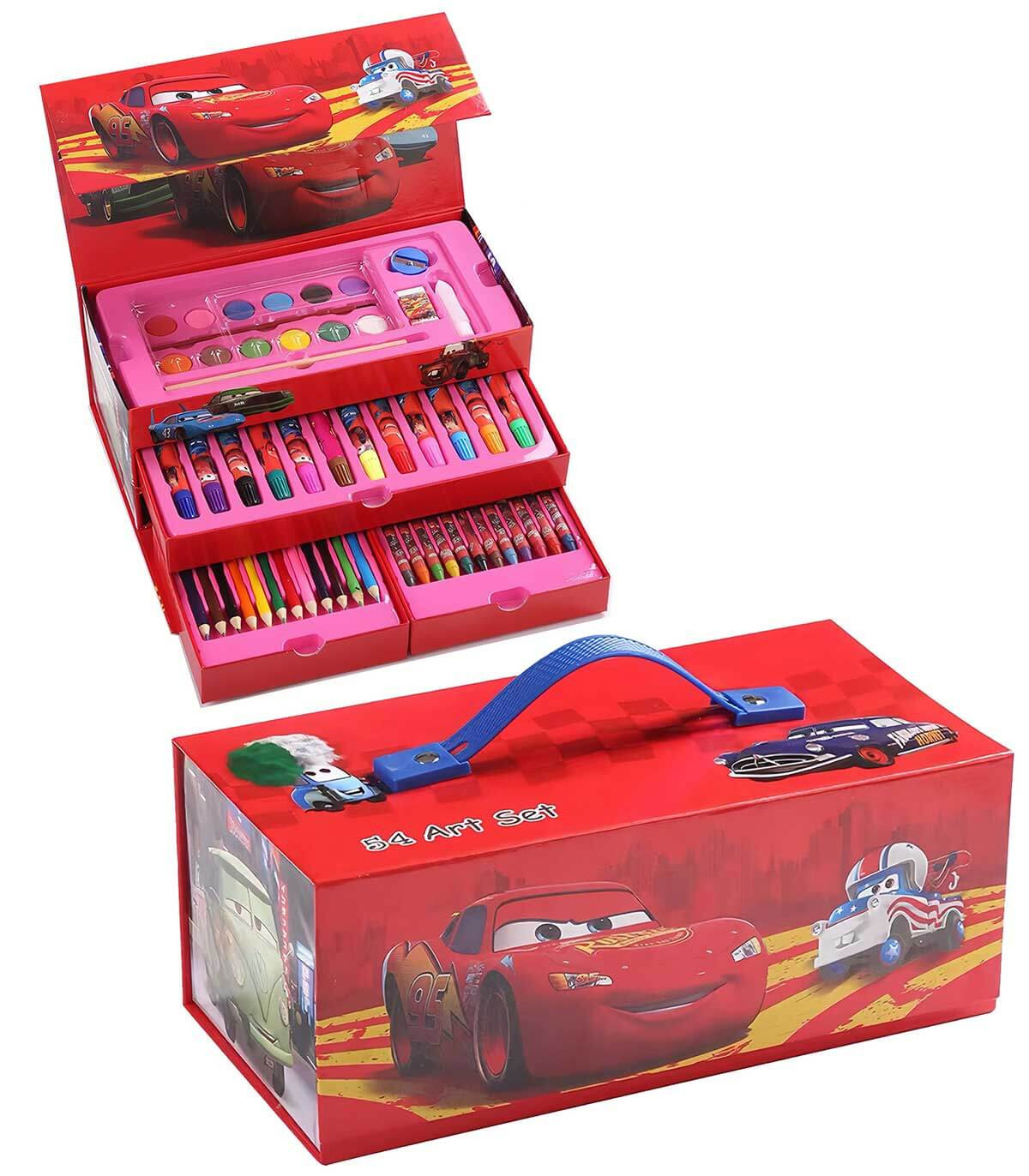 ДЕТСКИ РИСУВАТЕЛЕН К-Т В ТРИЕТАЖЕН КУФАР КОЛИ Armtoys