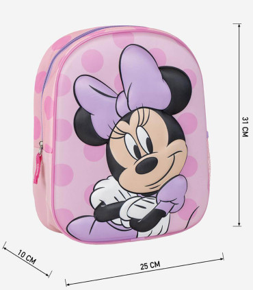 ДЕТСКА РАНИЦА 3D 31 СМ ЛИЛАВО MINNIE Cerda