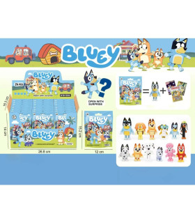 ФИГУРА BLUEY С КАРТА В ПЛИК 12 ВИДА Armtoys