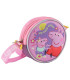 КРЪГЛА ДЕТСКА ЧАНТА ЗА РАМО PEPPA PIG