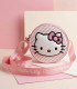 КРЪГЛА ДЕТСКА ЧАНТА ЗА РАМО HELLO KITTY