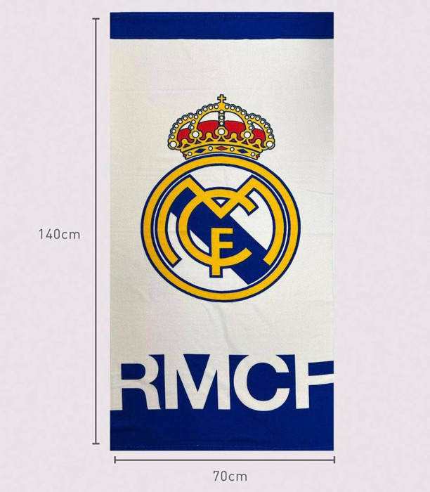ДЕТСКА ПЛАЖНА КЪРПА 70Х140 REAL MADRID