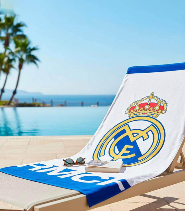 ДЕТСКА ПЛАЖНА КЪРПА 70Х140 REAL MADRID