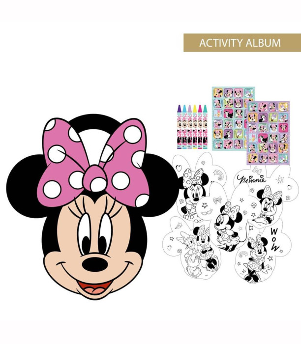 КОМПЛЕКТ ЗА ОЦВЕТЯВАНЕ С ПАСТЕЛИ В КАРТОНЕНА ЧАНТА MINNIE