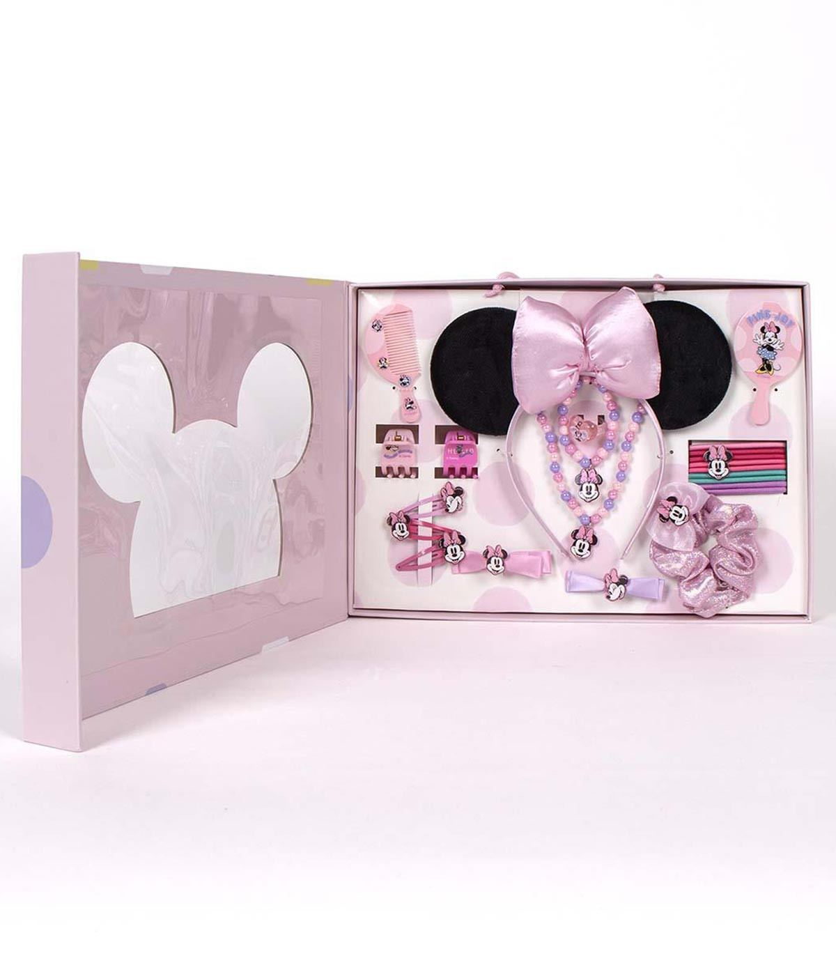ДЕТСКИ КОЗМЕТИЧЕН КОМПЛЕКТ С ДИАДЕМА КУТИЯ MINNIE