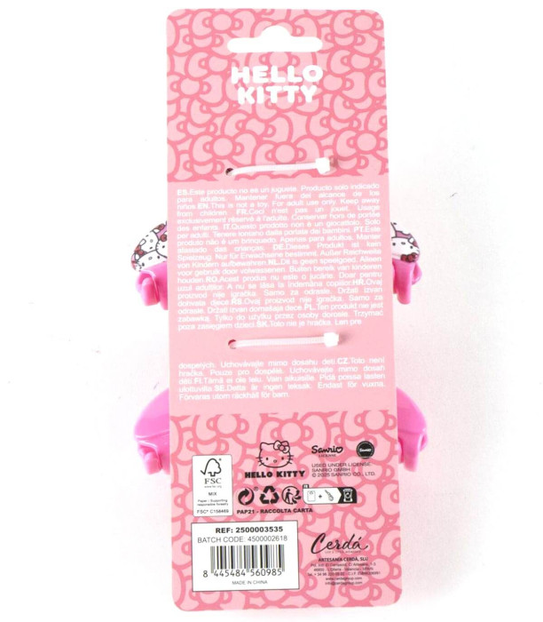 ШИПКИ ЗА КОСА 2 БР НА КАРТОН HELLO KITTY
