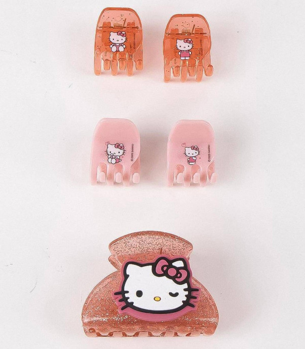 ШИПКИ ЗА КОСА 5 БР НА КАРТОН HELLO KITTY