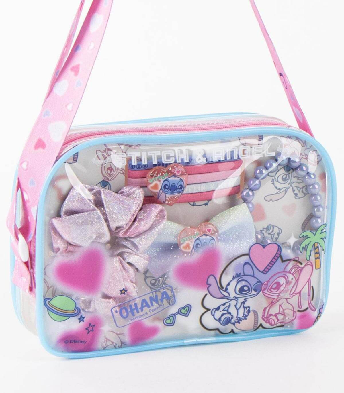 АКСЕСОАРИ ЗА КОСА В ЧАНТА ЗА РАМО STITCH