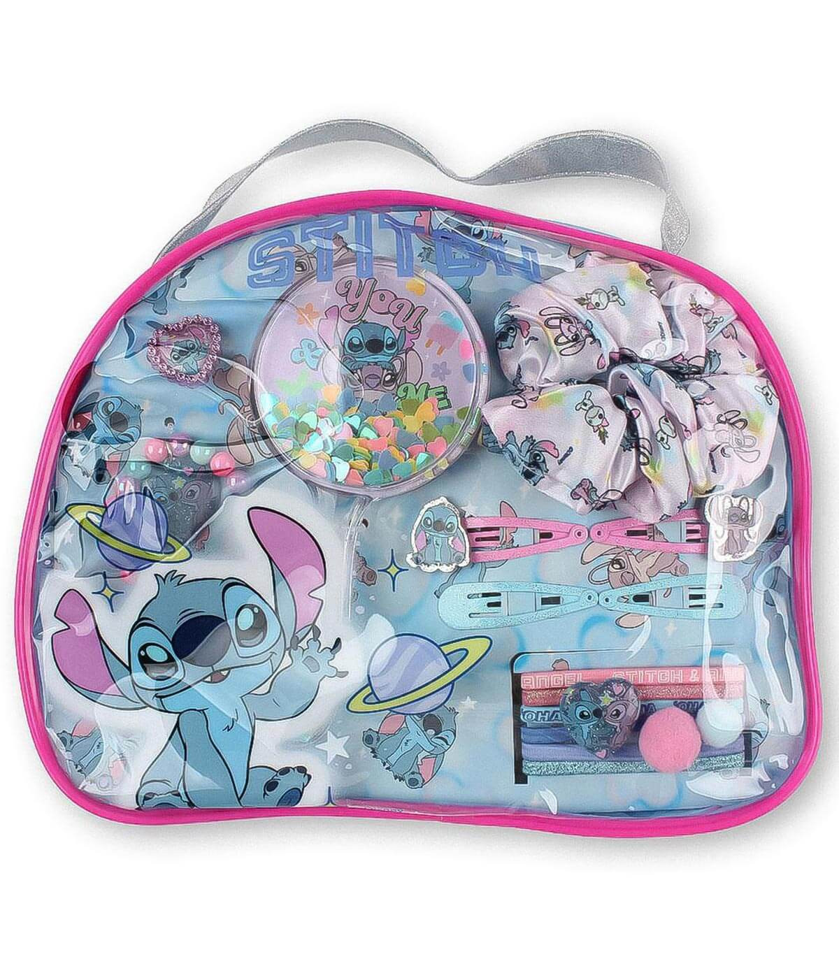 АКСЕСОАРИ ЗА КОСА В ГОЛЯМА ЧАНТА STITCH
