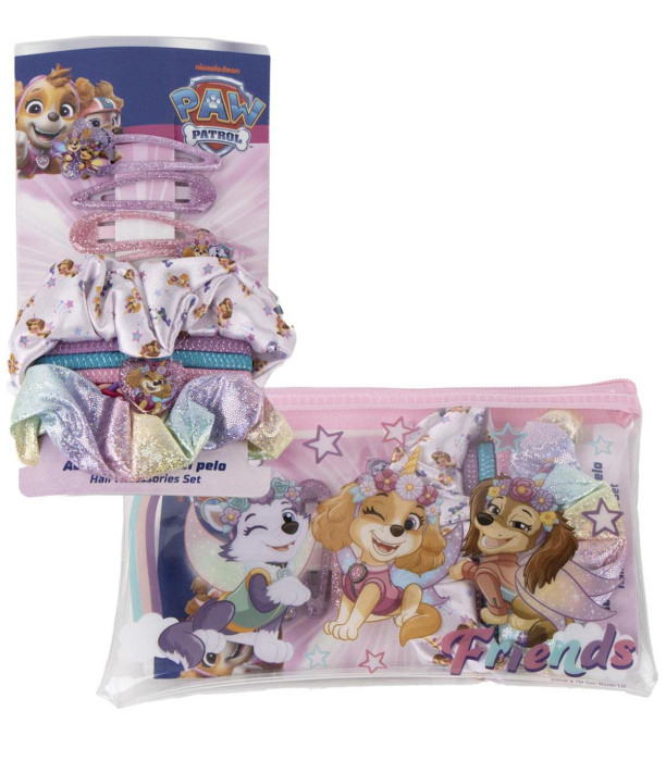 АКСЕСОАРИ ЗА КОСА В НЕСЕСЕР PAW PATROL