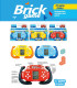 ЕЛЕКТРОННА ИГРА ТИТРИС 23 ИГРИ 3 ЦВЯТА