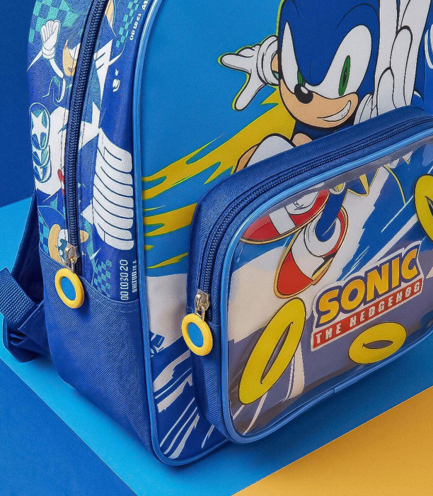ДЕТСКА РАНИЦА С ПРЕДЕН ДЖОБ SONIC