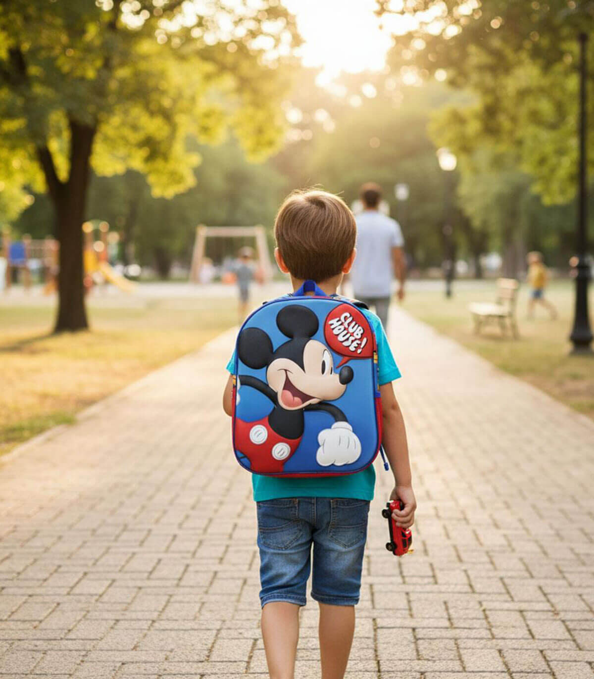 ДЕТСКА РАНИЦА 3D MICKEY