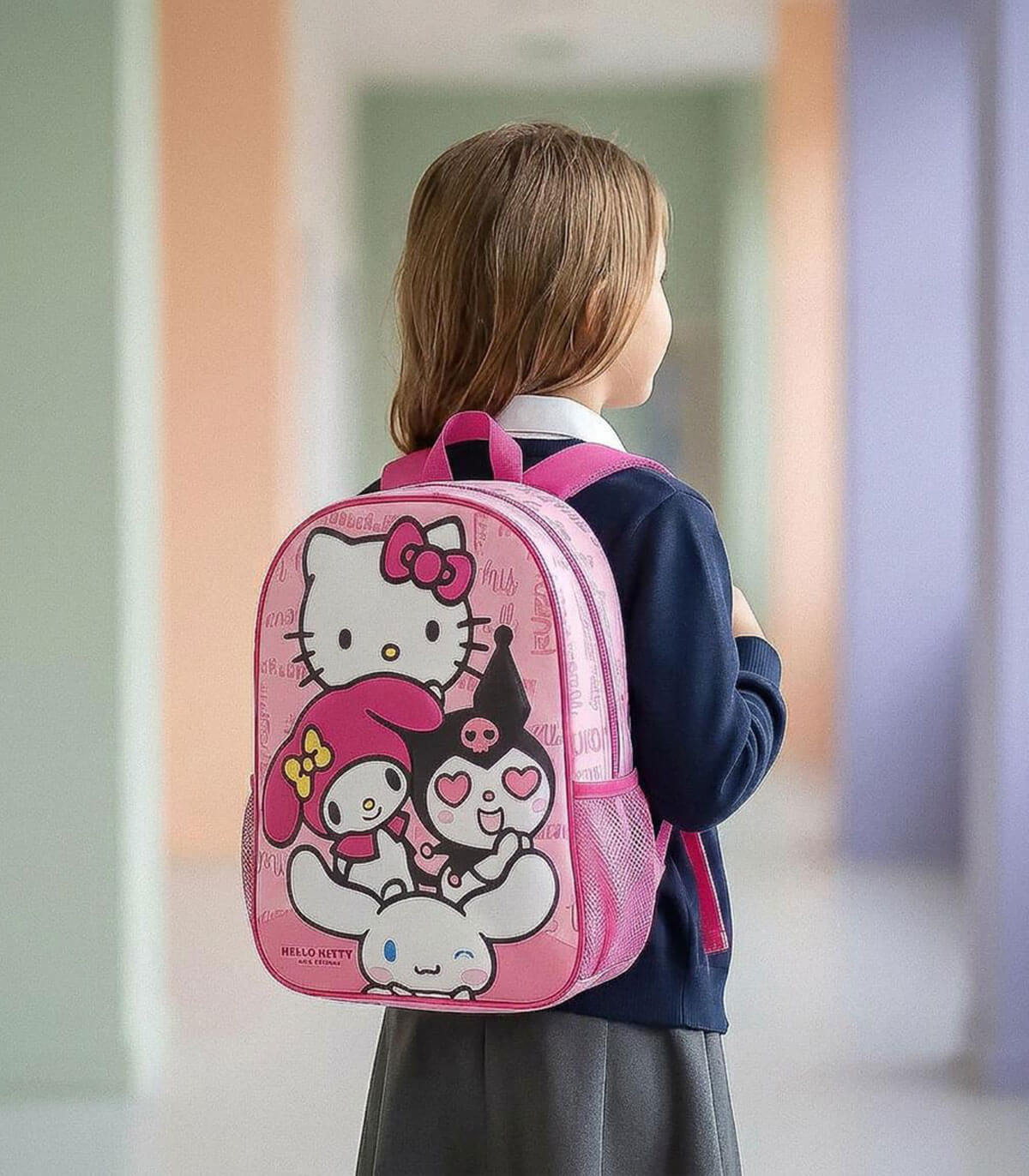 ДЕТСКА РАНИЦА 3D HELLO KITTY