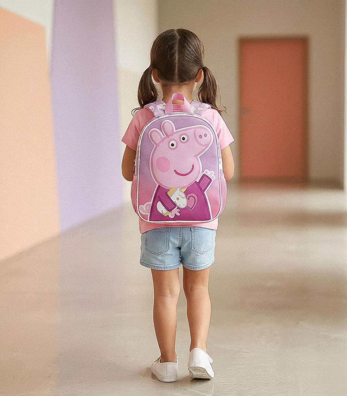 ДЕТСКА РАНИЦА 3D PEPPA PIG