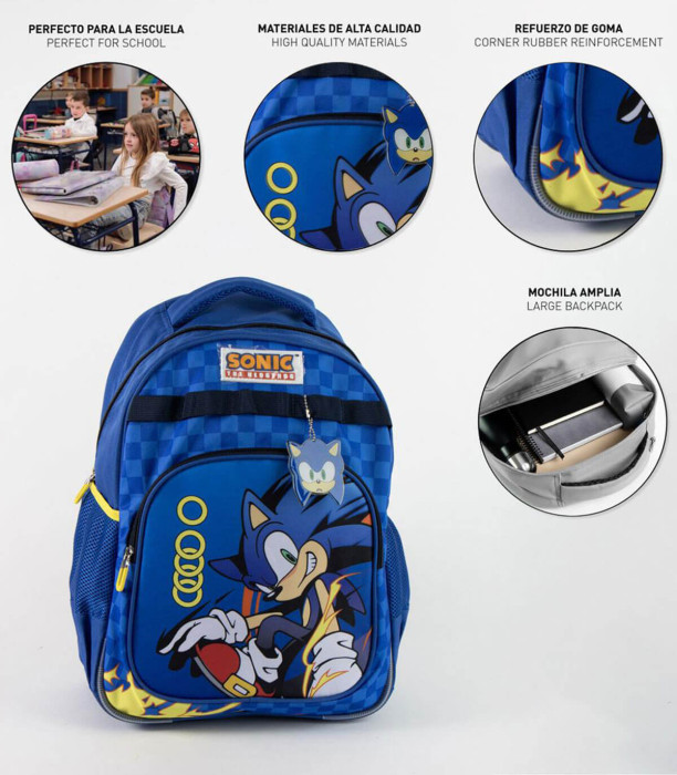 ДЕТСКА РАНИЦА ЗА УЧИЛИЩЕ SONIC