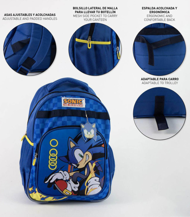 ДЕТСКА РАНИЦА ЗА УЧИЛИЩЕ SONIC