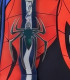 ДЕТСКА РАНИЦА ЗА УЧИЛИЩЕ SPIDERMAN СЪС ЗНАЧКА