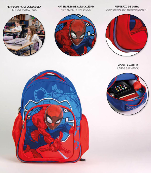 ДЕТСКА РАНИЦА ЗА УЧИЛИЩЕ 42СМ SPIDERMAN