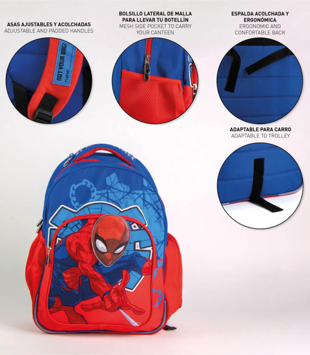 ДЕТСКА РАНИЦА ЗА УЧИЛИЩЕ 42СМ SPIDERMAN