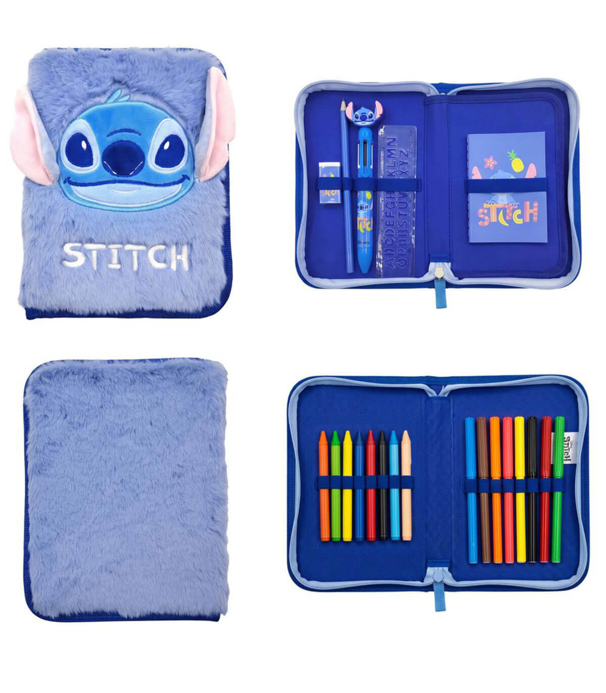 ПУХЕН НЕСЕСЕР С 2 ОТДЕЛЕНИЯ STITCH